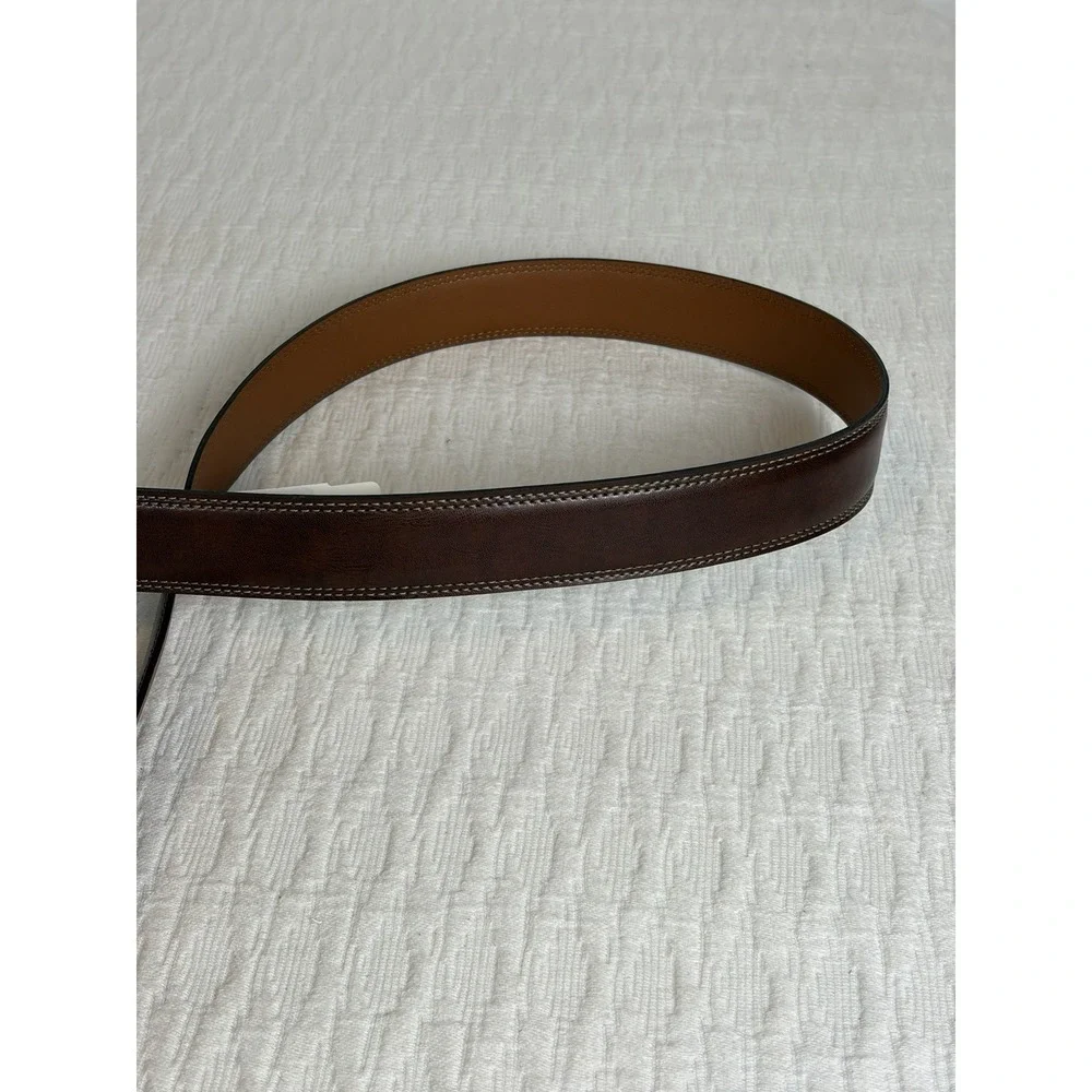 Bosca Mens Genuine Leather size 32 Redish Brown